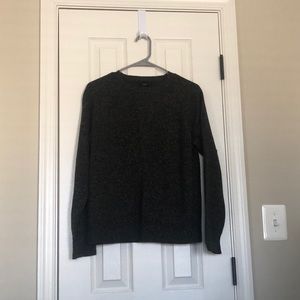 charcoal gray sweater